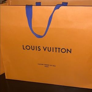 2 Louis Vuitton Shopping Bags